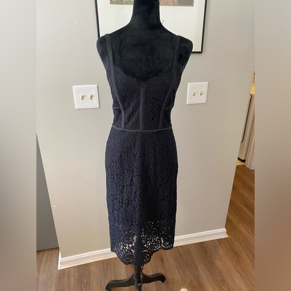 Express Lace Dress | Size: 6 | Color: Black